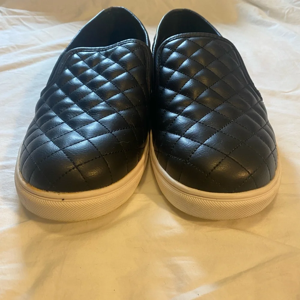 Torrid Black Interlocking Strap Slide Sandals Torrid black loafers.